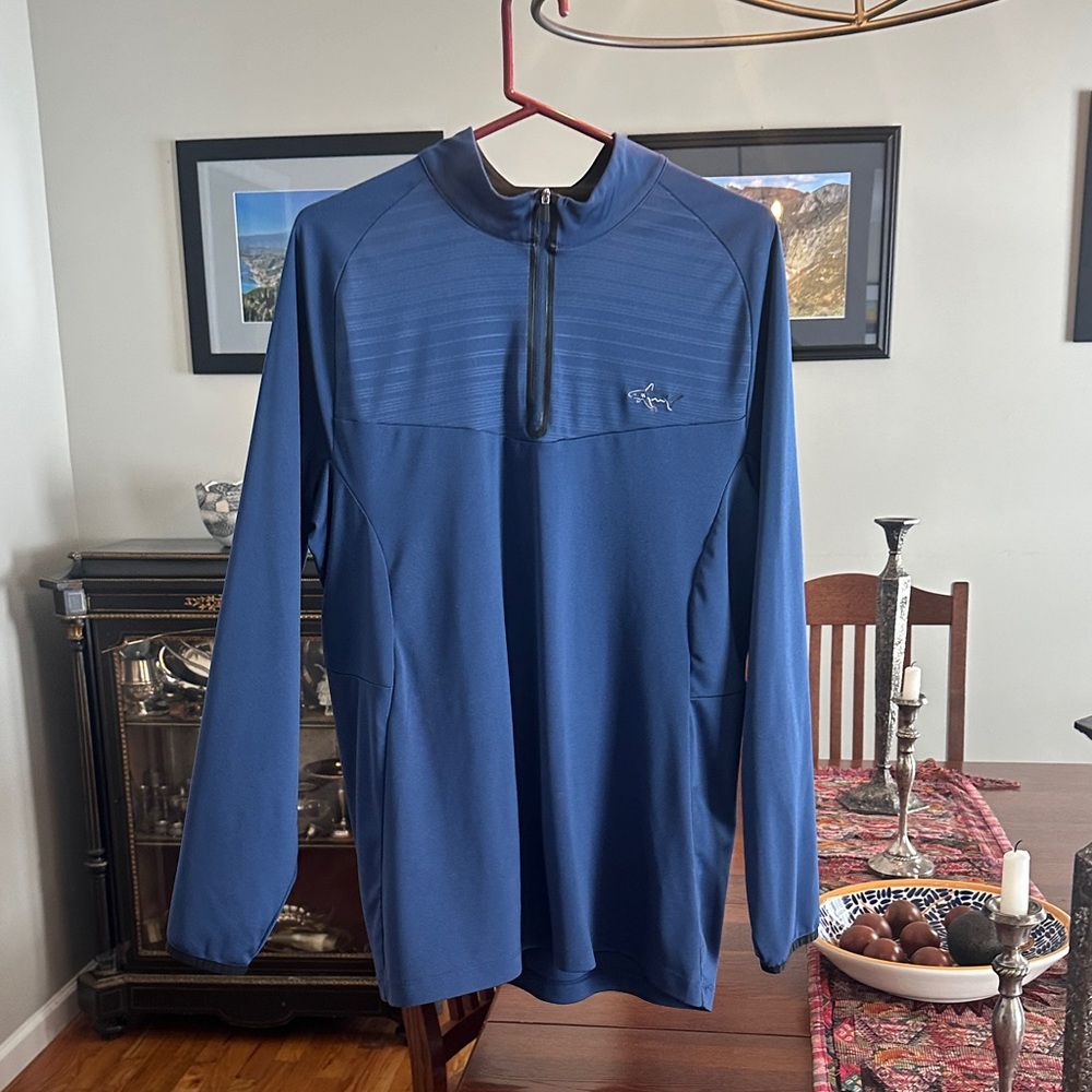 Greg Norman Collection Men's Navy Quarter-Zip Jacket